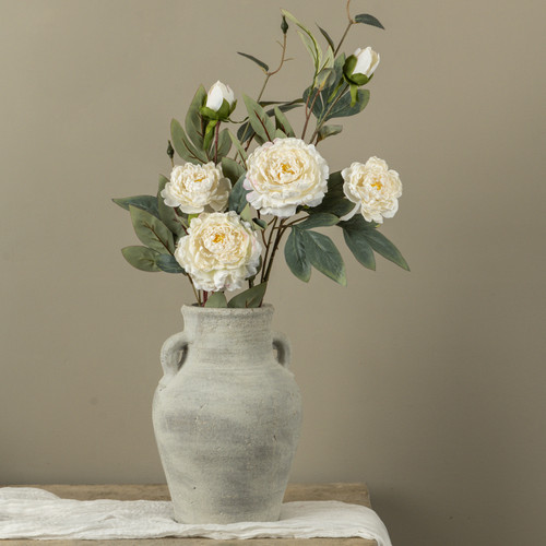 34.5" CREAM PEONY SPRAY
