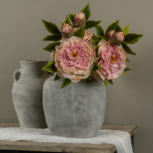20.5" PINK PEONY SPRAY