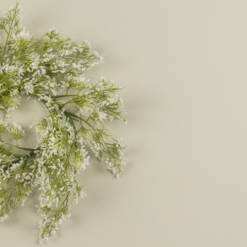 14" WHITE MOUNTAIN MINT CANDLE RING