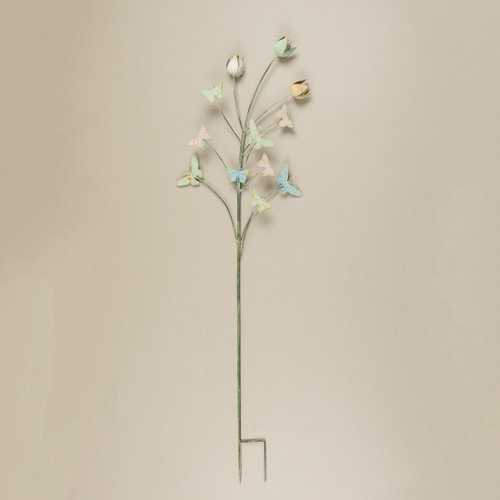BUTTERFLIES & TULIPS STAKE