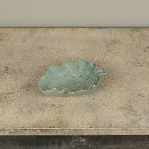 7" SAGE LEAF PLATE