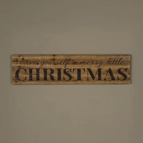 47.5" MERRY LITTLE CHRISTMAS HORIZONTAL SIGN