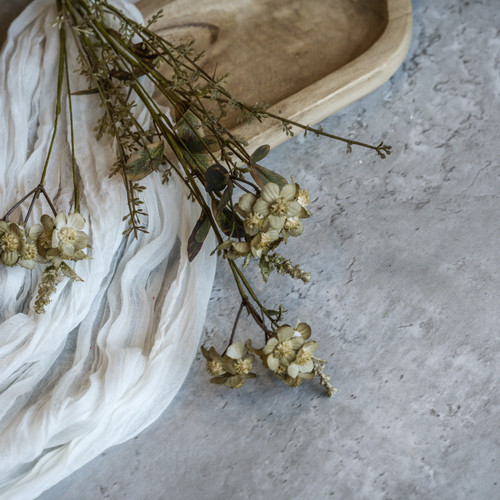 20.5" RUSTIC GREEN WILDFLOWER SPRAY