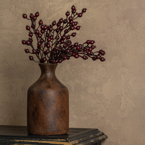 16" BURGUNDY BERRY PICK