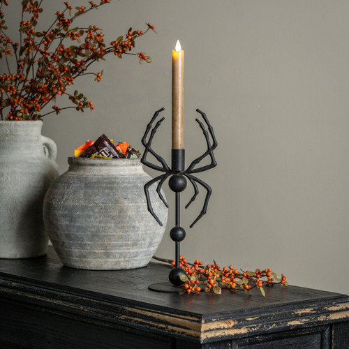 13.25" SPIDER TAPER CANDLE HOLDER