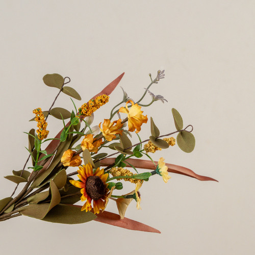 14" WILDFLOWER & SUNFLOWER PICK