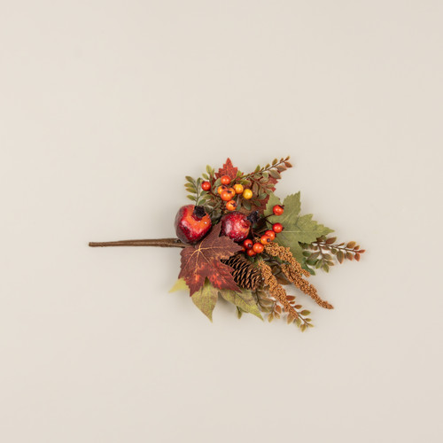 16" MAPLE LEAF & POMEGRANATE PICK
