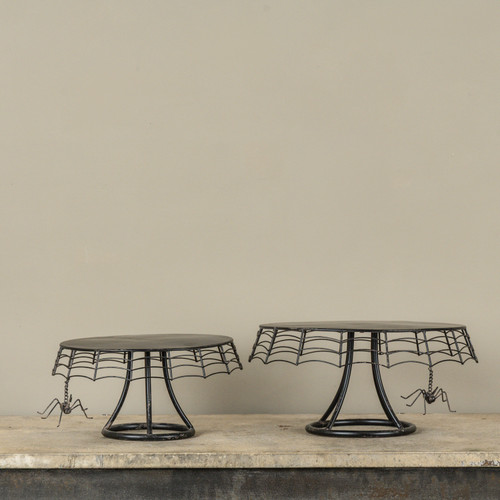 SET/2 BLACK SPIDER WEB RISERS