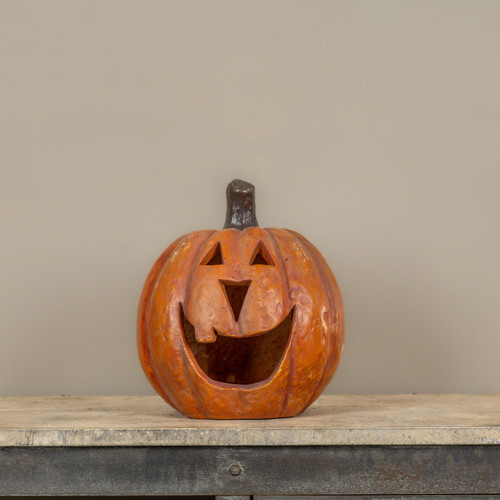 11" OUTDOOR ORANGE BIG MOUTH PUMPKIN