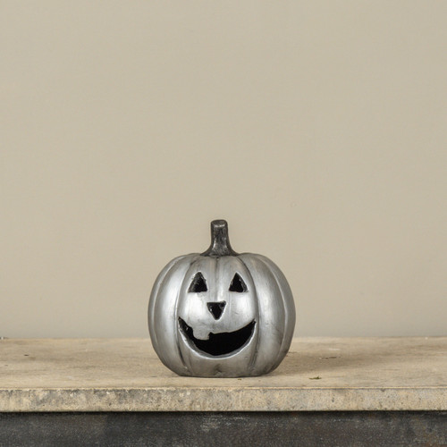 5.5" SILVER BIG MOUTH PUMPKIN