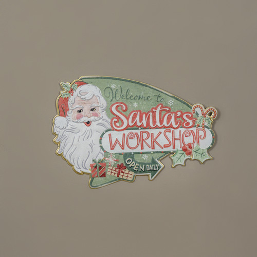 SANTA'S WORKSHOP SIGN