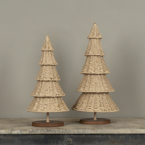14" RATTAN TREE