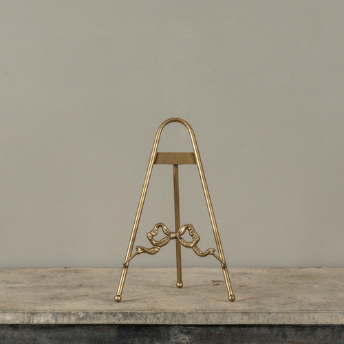GOLD BOW MINI EASEL