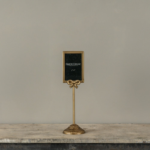 4" X 6" GOLD FRAME TABLETOP STAND