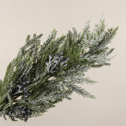 29" SNOWY PINE & BERRY SPRAY