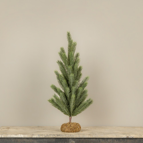 24" EASTERN SPRUCE PINE TREE W/ MOSS BASE