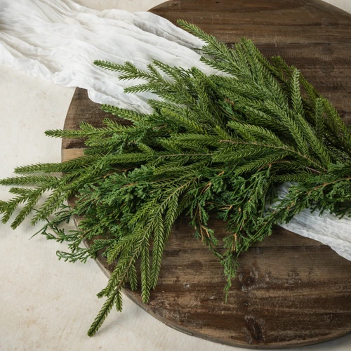 27" SOFT TOUCH CYPRESS & PINE HANGING BUSH