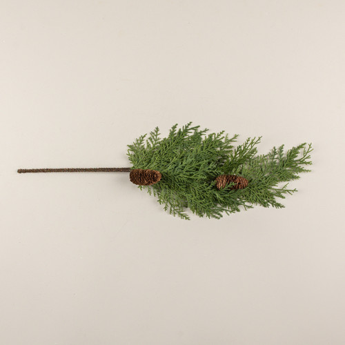 30" CEDAR W/ PINECONE SPRAY