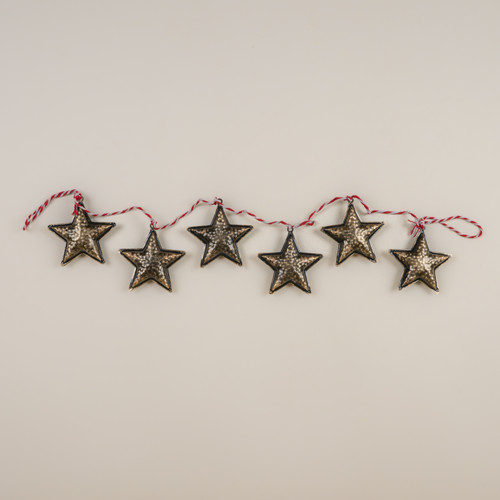 4.5' GOLD STAR GARLAND