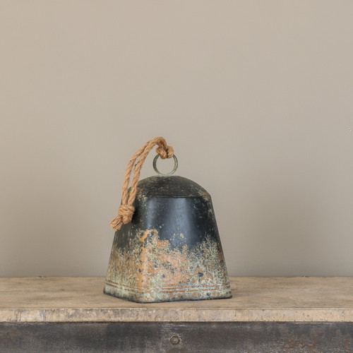 9.5" AGED GOLD BELL