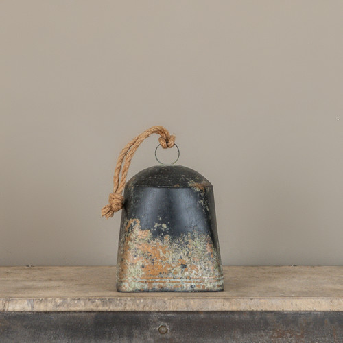 9.5" AGED GOLD BELL
