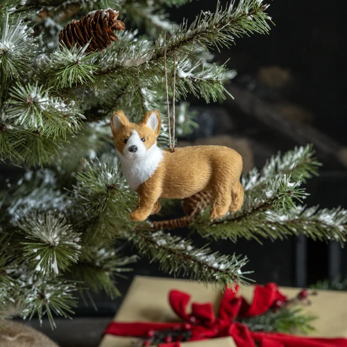 3.75" CORGI ORNAMENT