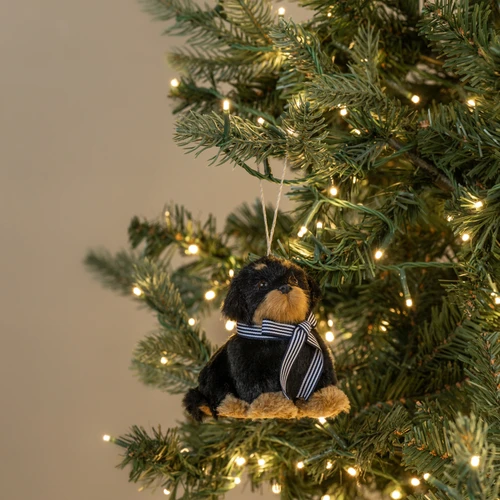 4" SITTING ROTTWEILER ORNAMENT
