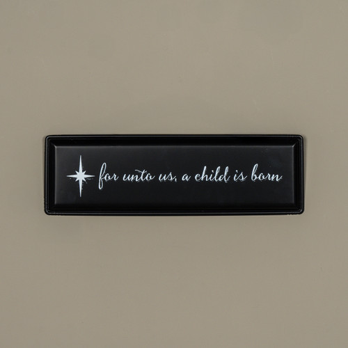 22" A CHILD IS BORN SIGN