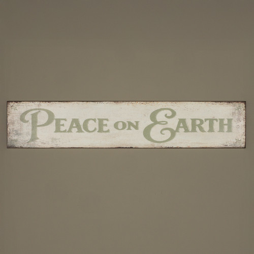 48.5" PEACE ON EARTH SIGN