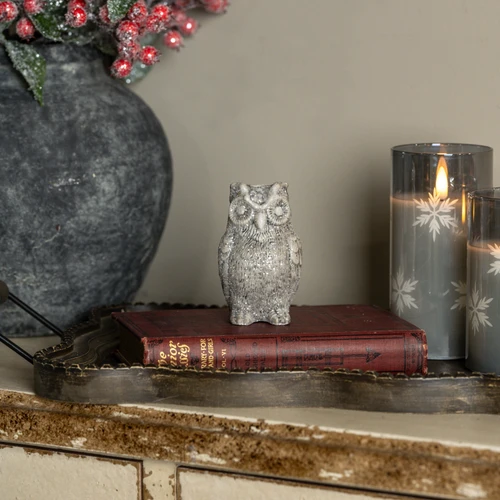 GLITTERY SMALL OWL