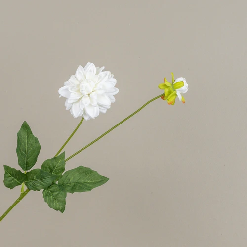 24.25" WHITE DAHLIA SPRAY