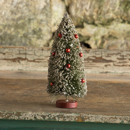 10" GREEN BOTTLEBRUSH TREE