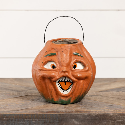 7" ORANGE JACK O LANTERN CHOIR BOY