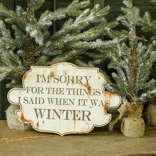WINTER SIGN