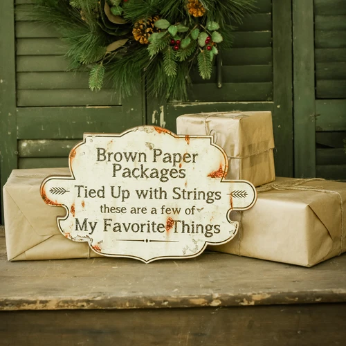 FAVORITE THINGS SIGN