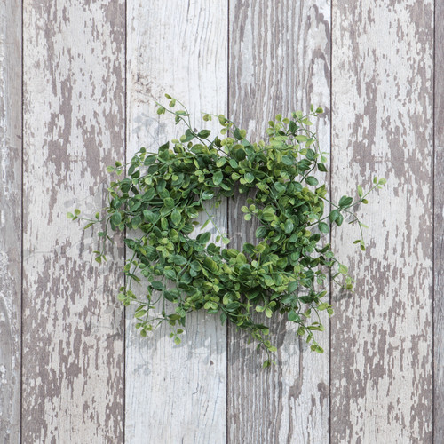 14" VINCA LEAF CANDLE RING