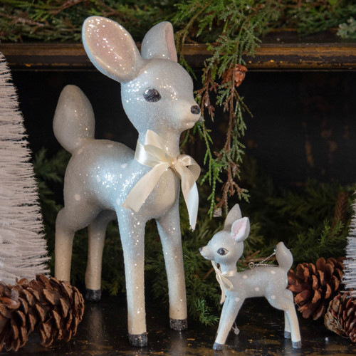 BLUE RETRO DEER