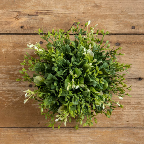 7" PRUNELLA LEAF HALF BALL