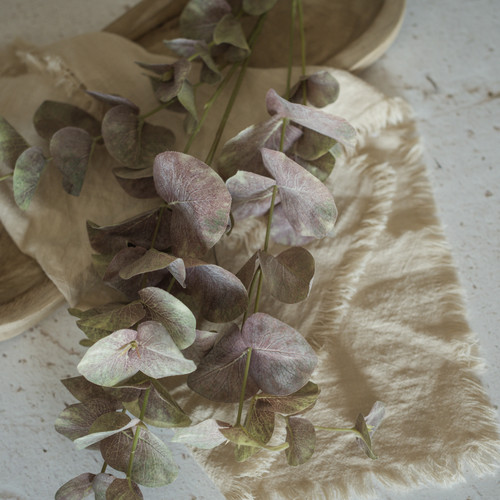 36" BURGUNDY EUCALYPTUS SPRAY