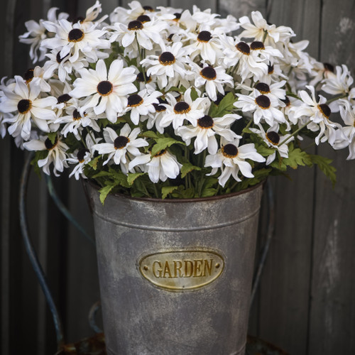 25" CREAM BLACK-EYED-SUSAN STEM