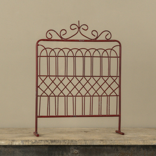 18" RED TABLETOP GATE