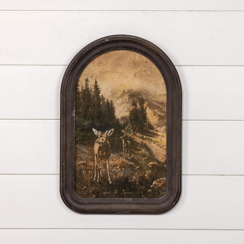 FRAMED DEER PRINT