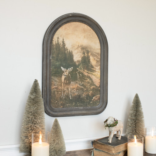 FRAMED DEER PRINT