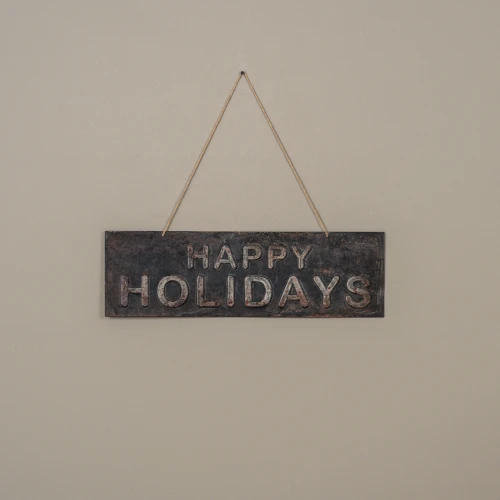 HAPPY HOLIDAYS SIGN