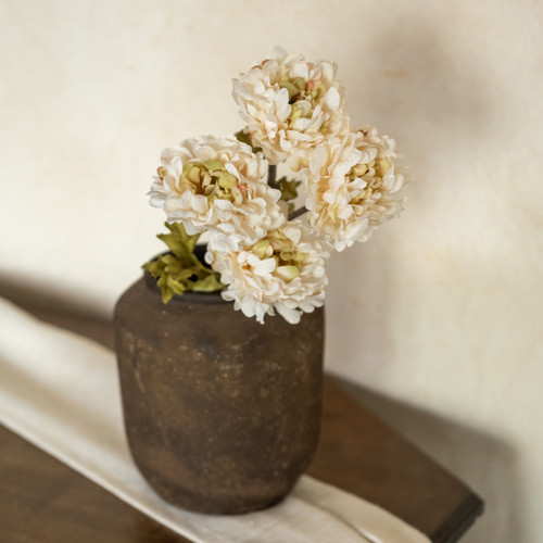 19" BEIGE SINGLE MUM SPRAY