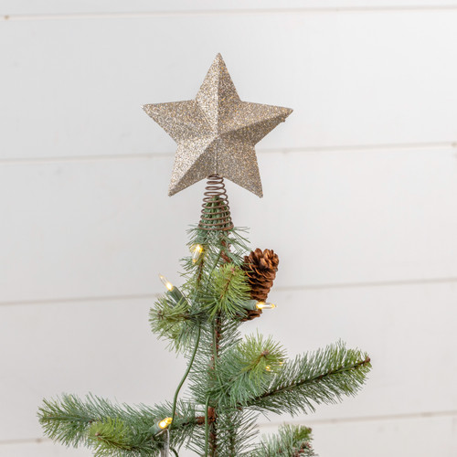 6" SOLID SHIMMER STAR STAND