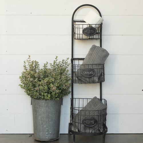 STATIONARY WIRE 3 TIER RACK