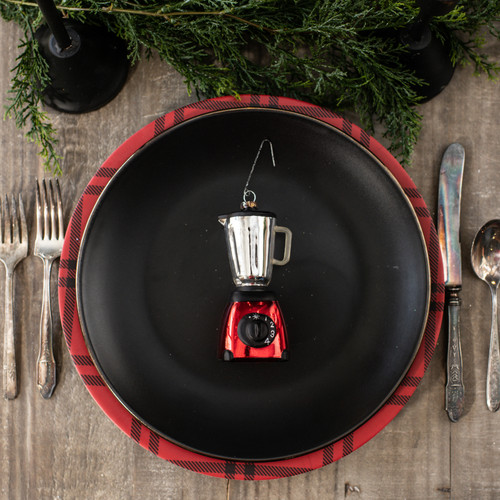 5" RED BLENDER ORNAMENT