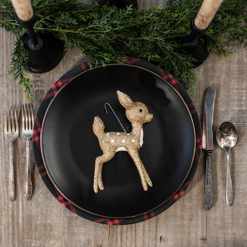 6.75" STANDING FAWN ORNAMENT