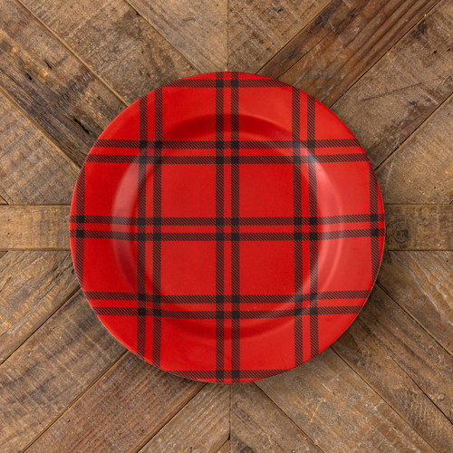 RED WITH BLACK STRIPES CHARGER